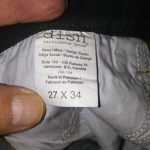 Dish CoolMax 27 Jeans Temperature Control Flare 27 x 33 - Picture 10 of 14